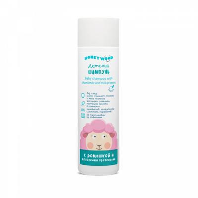 Dětský šampon s heřmánkem a mléčnými proteiny "Honeywood", 200 ml
