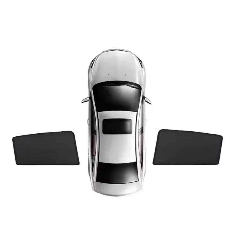 For XPeng G6  2024 2025 Car Magnetic Coverage Sunshade Anti-UV Mesh Sunshade Sunscreen Privacy Protection Auto Accessories