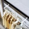 Anti-Theft High-Rise Window Clothes Drying Rack for Balcony or Window Frame