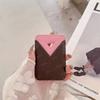 High End Business Sle For MagSafe Magnetic Leather Card Holder For iPhone 17 Pro Max With Logo Exquisite Retro Pattern Women Men Universal ID Bank Bus