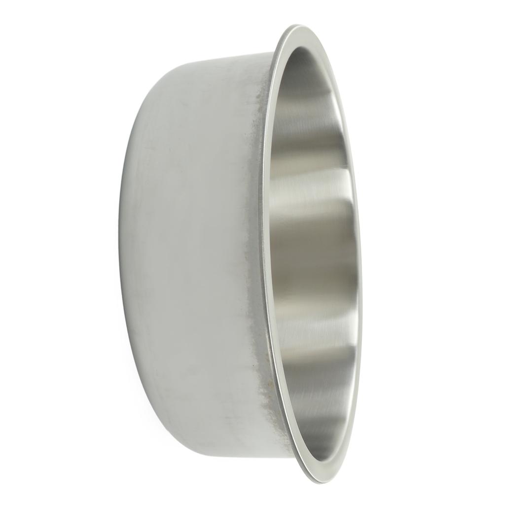 RV Round Sink Wash Basin 304 Stainless Steel 400x400x160mm Rust Resistant Large Capacity for Yacht M