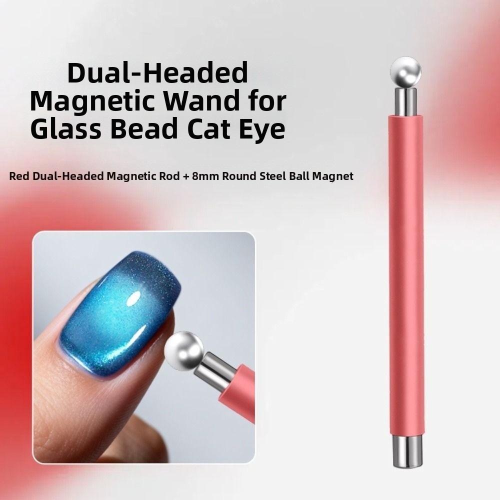 Dual-purpose Nail Magnetic Stick Double Headed Large Magnetic Pen for Manicure Magnetic Tools