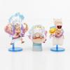 5pcs/set One Piece Gear 5 Sun God Nika Luffy  Anime Figures Pvc Model Toys 12cm