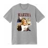 T-shirt Bootleg Anni '90 di Martha Stewart Stile Vintage Retro con Immagini Iconiche per Amanti della Moda vintage Lavata uomo Morbida Casual