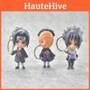 Neuer 6er Pack Naruto PVC Figur Schlüsselanhänger Schlüsselring Spielzeug Anhänger Premium Anime Cosplay Geschenk