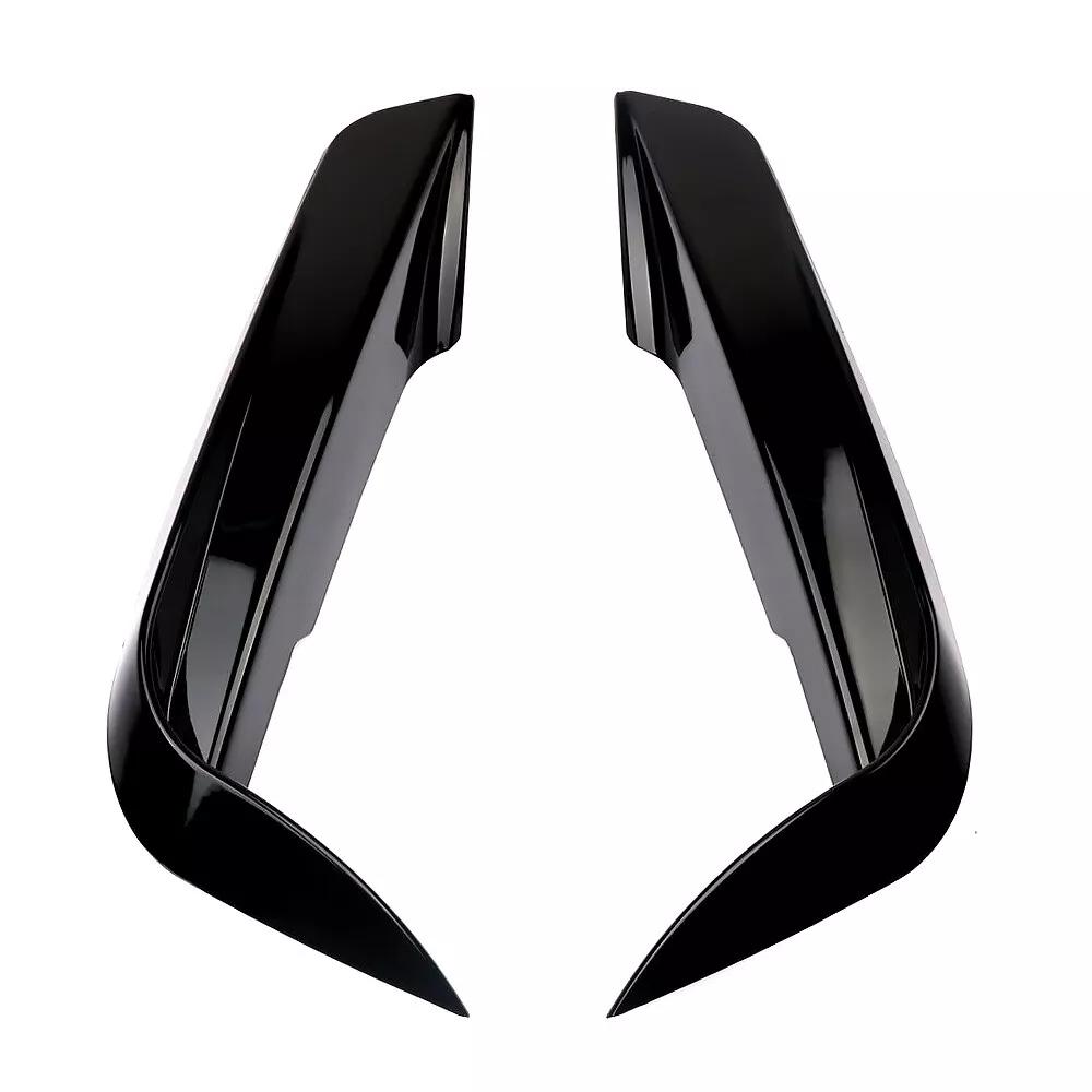 

Front Bumper Spoiler Car Lamp Trim Cover,For Bmw F30 F31 3 Series M Style Front Lip Spoiler Splitter Gloss Black 12-2018 чёрный
