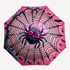 1pc Spider Web Automatic Folding Umbrella Portable Collapsible Umbrella for All Seasons, 8-Rib Durable Construction, Perfect Gift 054