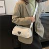 Trendy 2024 Women's Corduroy Crossbody Bag In Black White Gray Brown For Casual Style