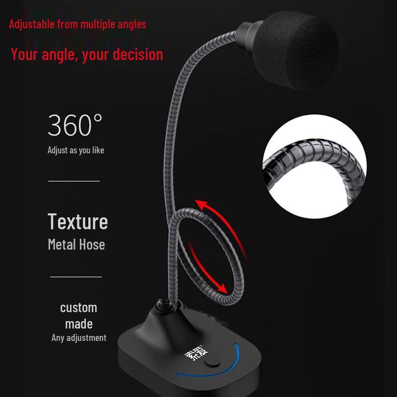 Soaiy MK28 USB Desktop Gooseneck Microphone