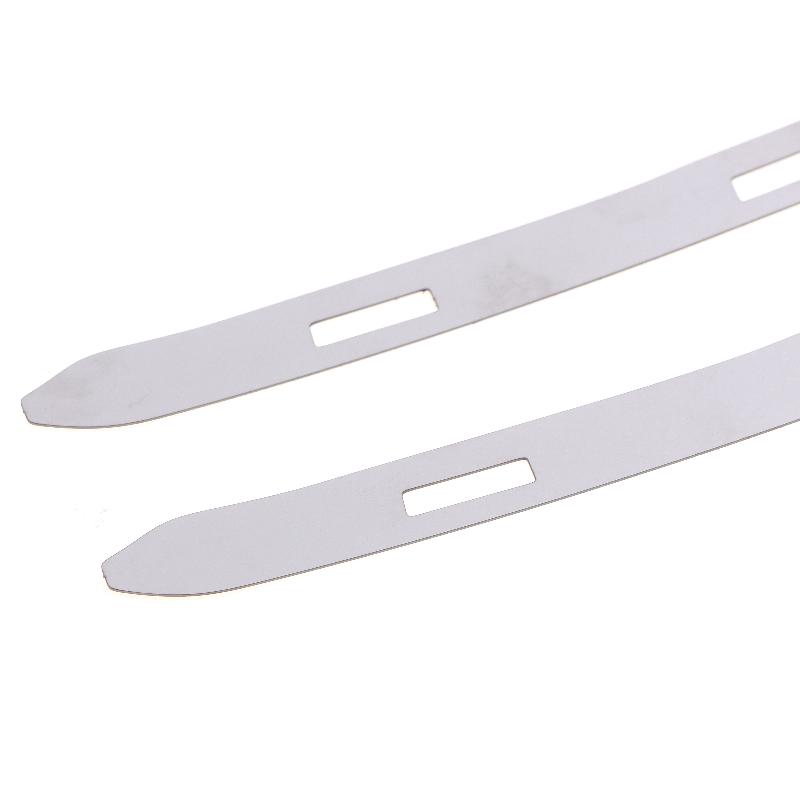 2Pcs Gap Broken Opening Bad Buckle Repair Metal Bracket For 5Th Generation City Gm6 Front Bumper Repair Metal Plate Buckle