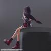 Final Fantasy VII Bring Arts <Tifa Lockhart> PVC Painted Action Figure, Black