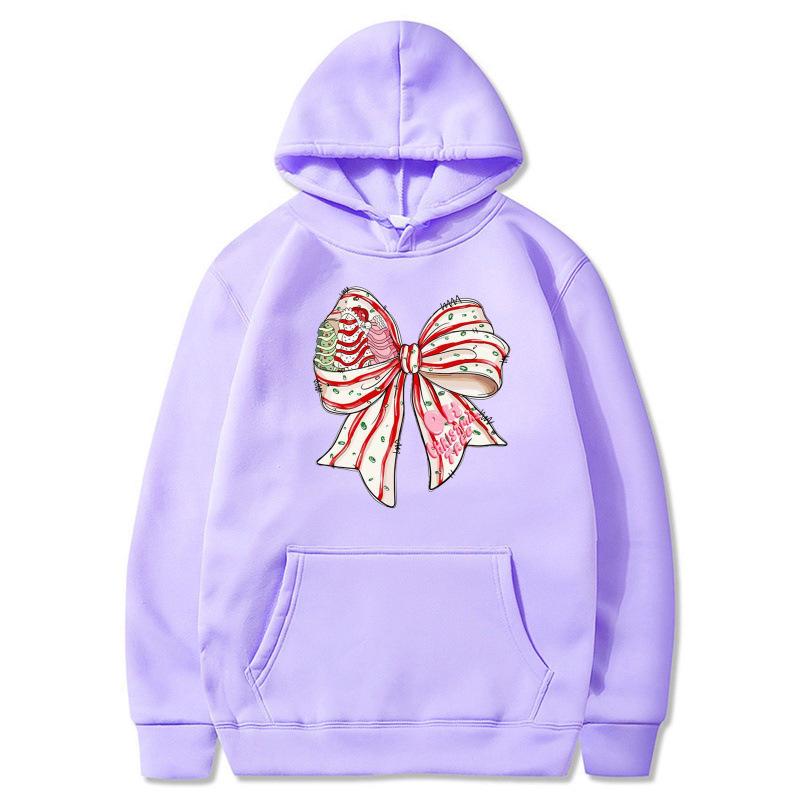 Autumn/Winter Couple's Printed Christmas Hoodie for Men and Women