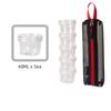 1 Set Portable Camping Spice Kit Outdoor Travel Spice Container Bag Clear Seasoning Bottles Travel Spice Holder Container Set
