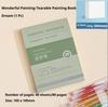 200GSM Oil Pastel Paper Oil Painting Stick Special Paper Blank Drawing A4 Chalk Coloring Crayons Painting Acid Free Cardboard