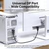Professional 8K  90 Degree Adapter Converter Connector Male to Female Video for Laptop Monitor Projectors
