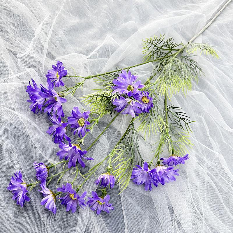 Artificial Flower Chrysanthemum Wedding Hotel Restaurant Decoration Desktop