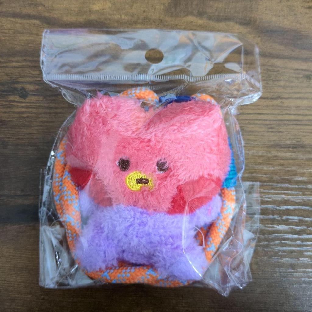 [USED] Official minini BT21 TATABASIC Mascot Key Ring