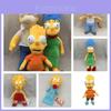 Brinquedo de Pelúcia dos Simpsons Macio e Confortável Presente de Aniversário Para Crianças e Amigos