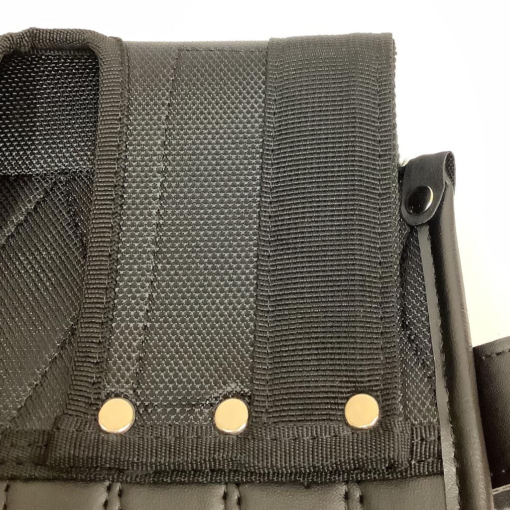 Kozuchi Worktime Radical Electrician's Waist Pouch, 2-Drawer, All-Purpose, Camouflage Black, KNR-13MBK