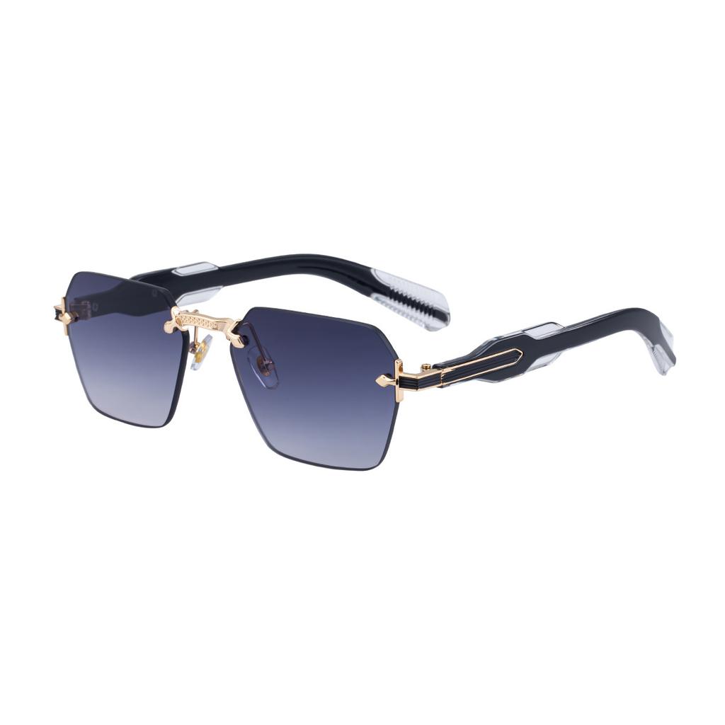 UV Protected Comfortable Durable High Quality Retro Trendy High End Designer Style No Rim Female For Both Male Sun Glasses
