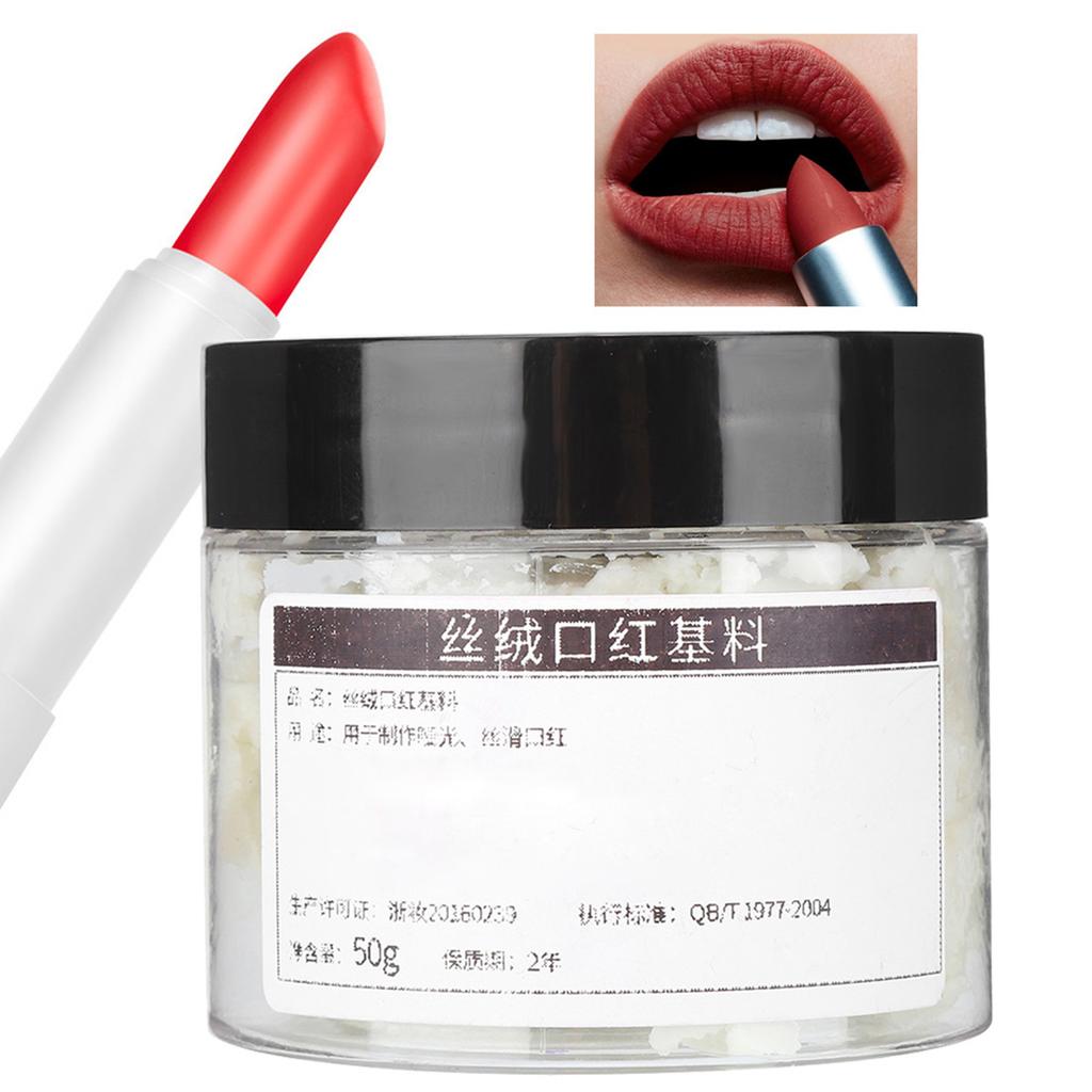 Matte Lipstick DIY Material Non Stick Cup Lip Stick Base Material Cosmetic Tool 50g