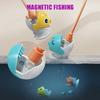 Kids Magnetic Fishing Play For Children Electric Fishing Toy Have Music Spinning Game Fish Rod Education Baby 3 Year Gifts