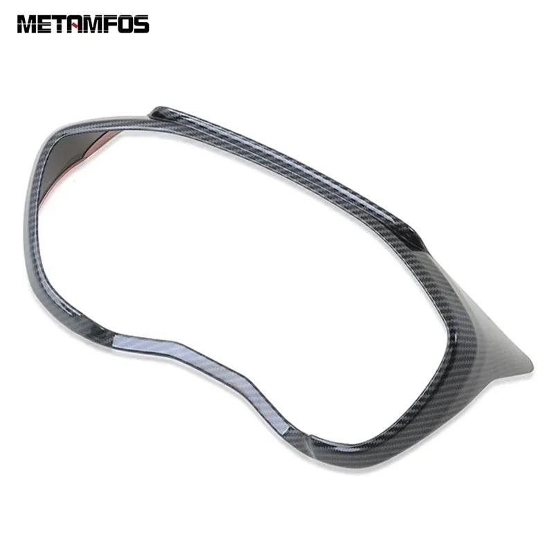 For Subaru Forester SK -   2024 Carbon Fiber Dashboard trument Board Frame Cover Trim Sticker Car Accessories