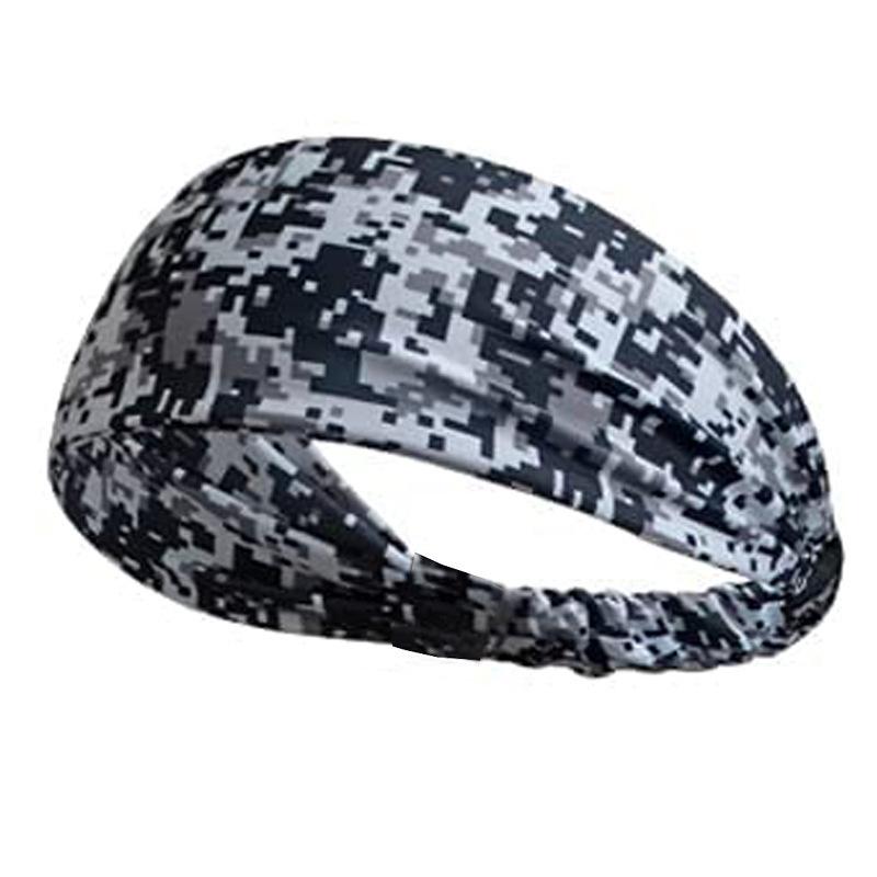 Sweat Wicking Headband For Men Women Running Cycling Sports Headband Non Slip Fitness Sweatband Breathable Yoga Gym Headband