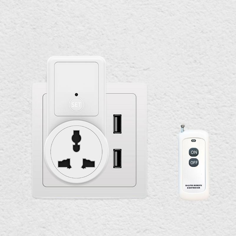 Remote Control Power Outlet Light Switch Plug for Smart Socket Eu Adapter Wireless On/Off Standard Europlug Home Lamp Ho