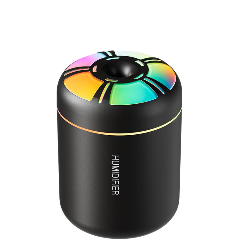 Mini Air Humidifier USB Electric 180ML Aroma Diffuser Essential Oil Purifier Aromatherapy Colorful Lights For Car Home Bedroom
