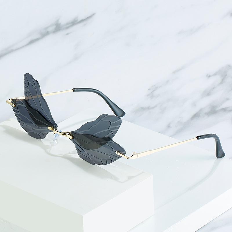 Take Pictures Of Dragonfly Sunglasses, Funny Personality, Street Photography, Men'S And Women'S Glasses, Party Dancing Sunglasses
