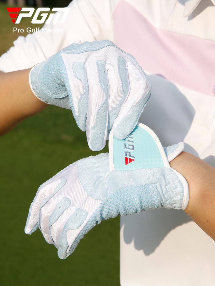 PGM Women's Non-Slip Golf Gloves - Pair for Left & Right Hands, Professional Outdoor Grip