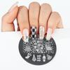 Tools Snowflake Christmas Nail Stamping Plates Polish Templates Stencils Molds Nail Stamp