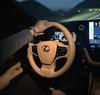 Car 8D Nappa Leather Steering Wheel Cover For F Sport ES200 ES300 RX300 LS500h GS300 IS300 CT200h NX300 UX300 LX570 GX