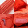 Used CHANEL Handbag New Travel Line COCO Mark Jacquard Nylon/leather Red Shoulder