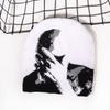 Printing Couple Warm Hats Fiber Beanies Bonnet Hip Hop Cold Cap  Men Women