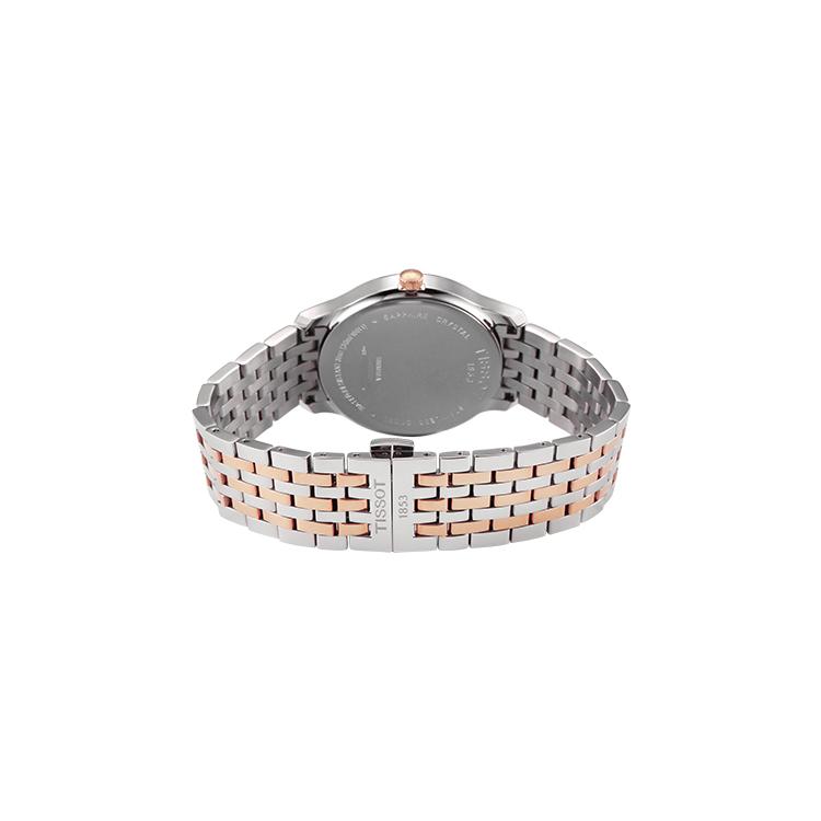 TISSOT Junya Collection Quartz Movement 30m Water Resistance Men's Watch 42mm White Dial Stainless Steel Case T063.610.22.037.01