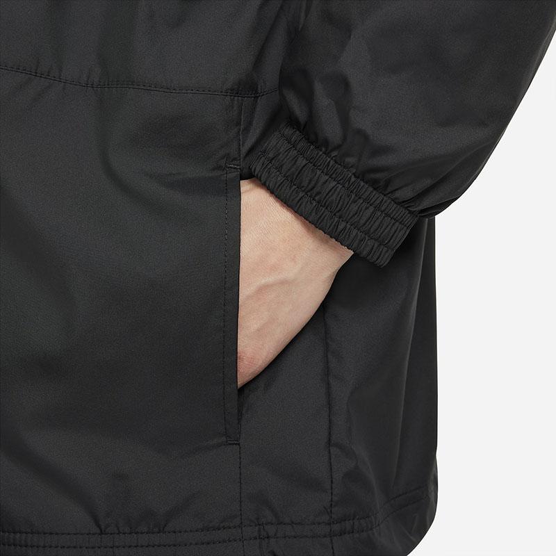 Nike Jachetă Sport Casual Ușoară Respirabilă cu Glugă Țesută Jachete Femei Negru DD5853-010