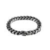 Mens Titanium Steel Vintage Geometric Bracelet Retro Minimalist Hip Hop Biker Style Wristband Daily Wear