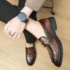 Men Shoes Leather Male Men's Men Oxfords Dress Shoes for Men Luxury Designer Loafers Platform Leather Man Shoes