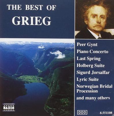 CD GRIEG - Grieg Best of 8551108 Naxos Japan Klassik Gebraucht