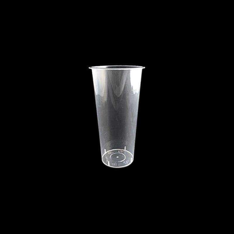 WEISHENG Einweg 700ml PP Milchteebecher (500 Stück)