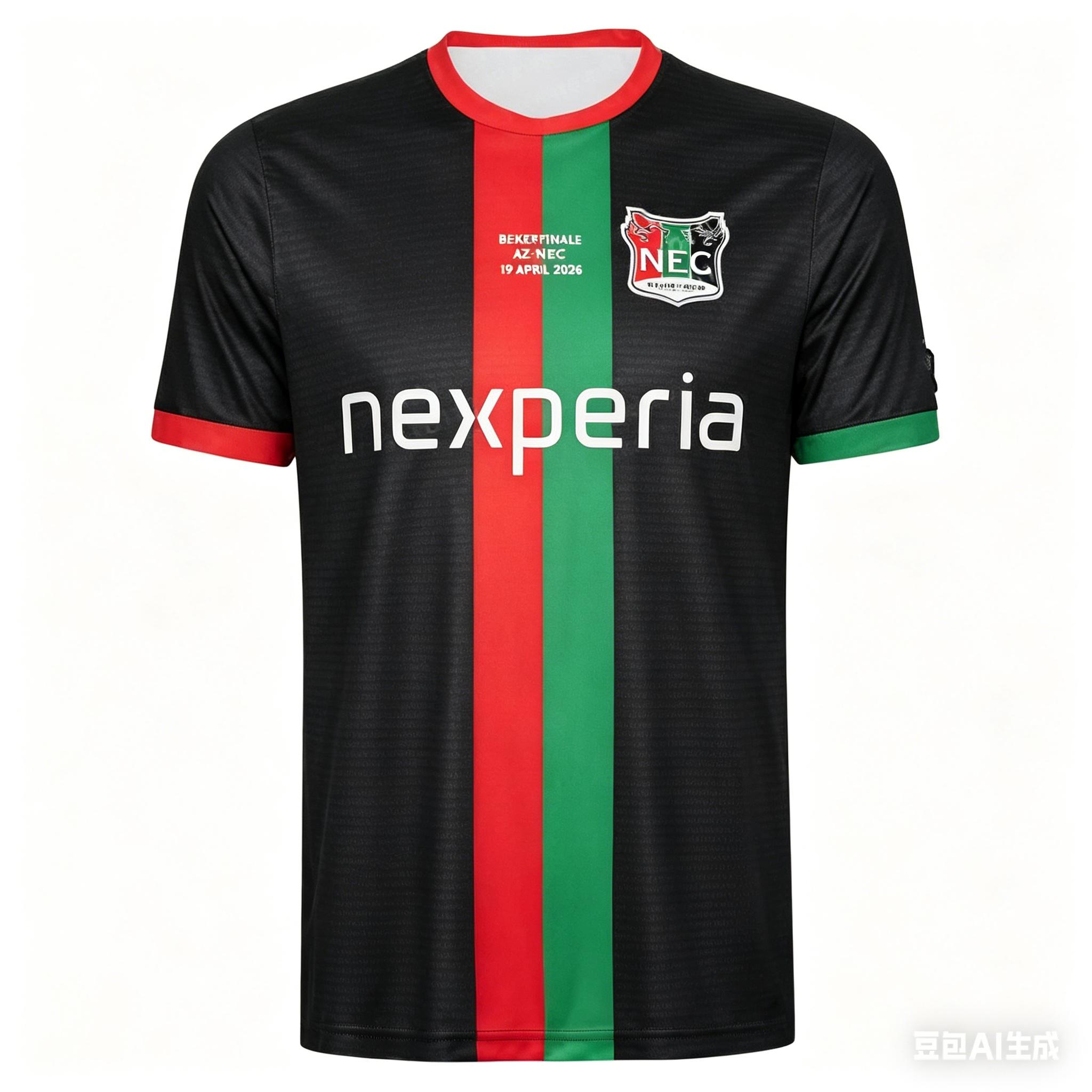 MDHAO xin nan zhuang  3D txu 2026 Nieuwe Collectie NEC Nijmegen 2026 Shirt Voetbal 3D Geprint Heren T-shirt KIND Sport Fan Voetbalshirt Fietsshirt Moto M
