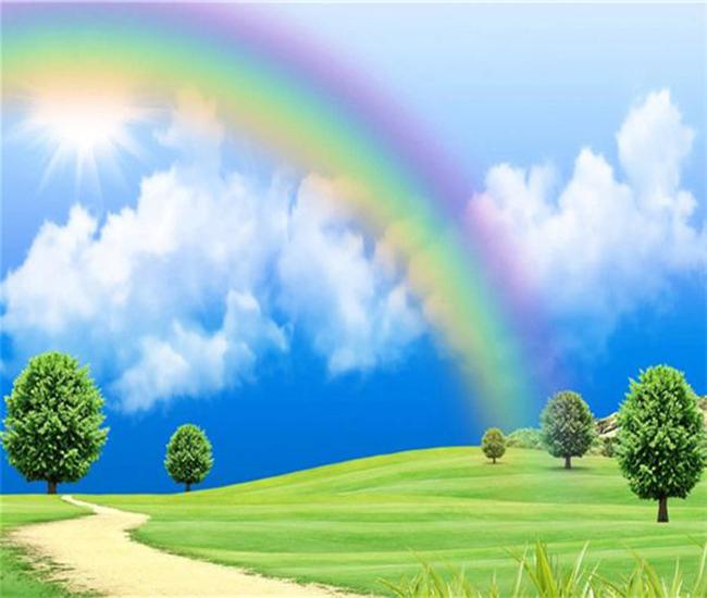 RUOPOTY Digital Natural Scenery Hand-Painted Art Gift Diy Digital Painting Set Room Decoration