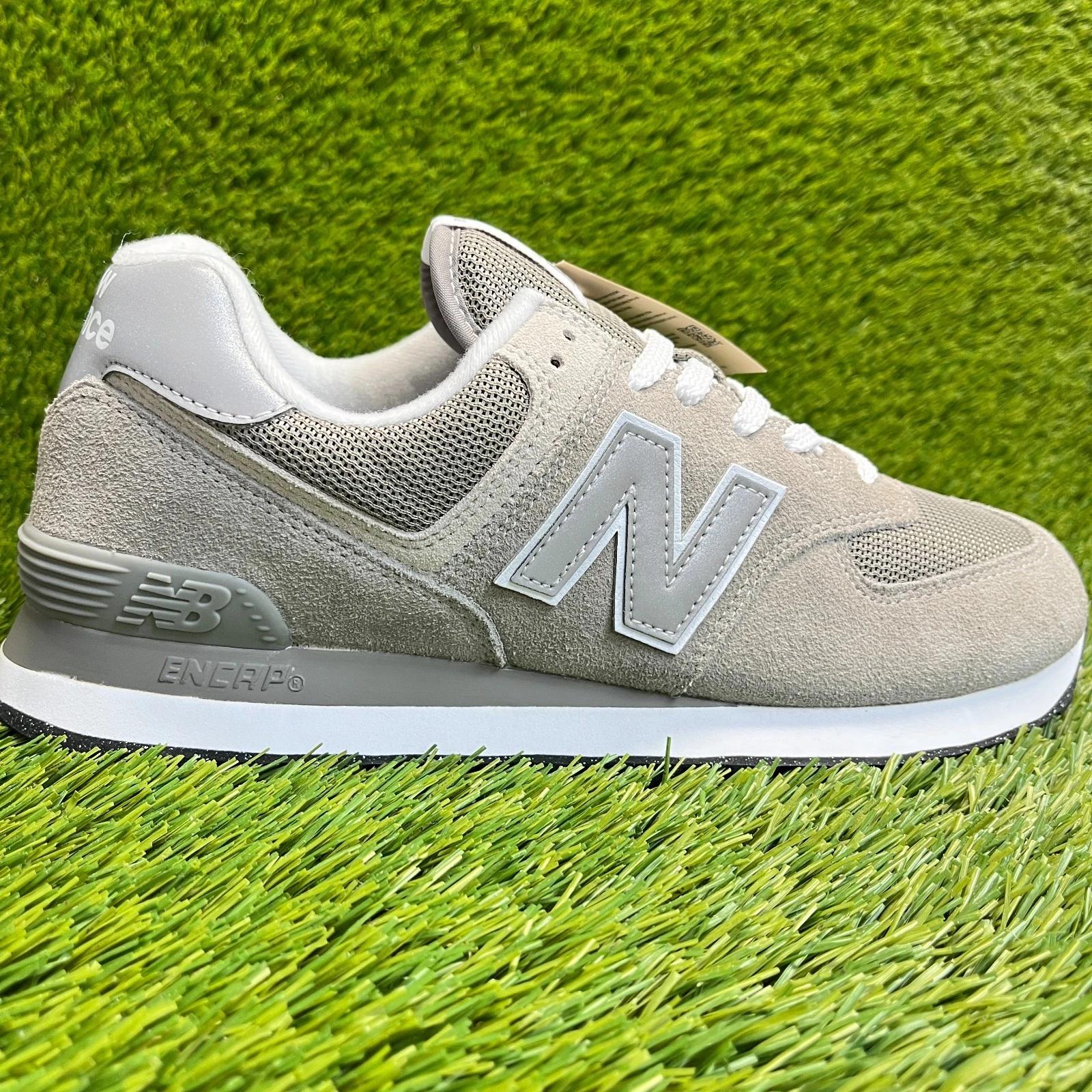 

New Balance 574 Классические Мужские Серые Белые Спортивные Беговые Кроссовки 37.5 серый