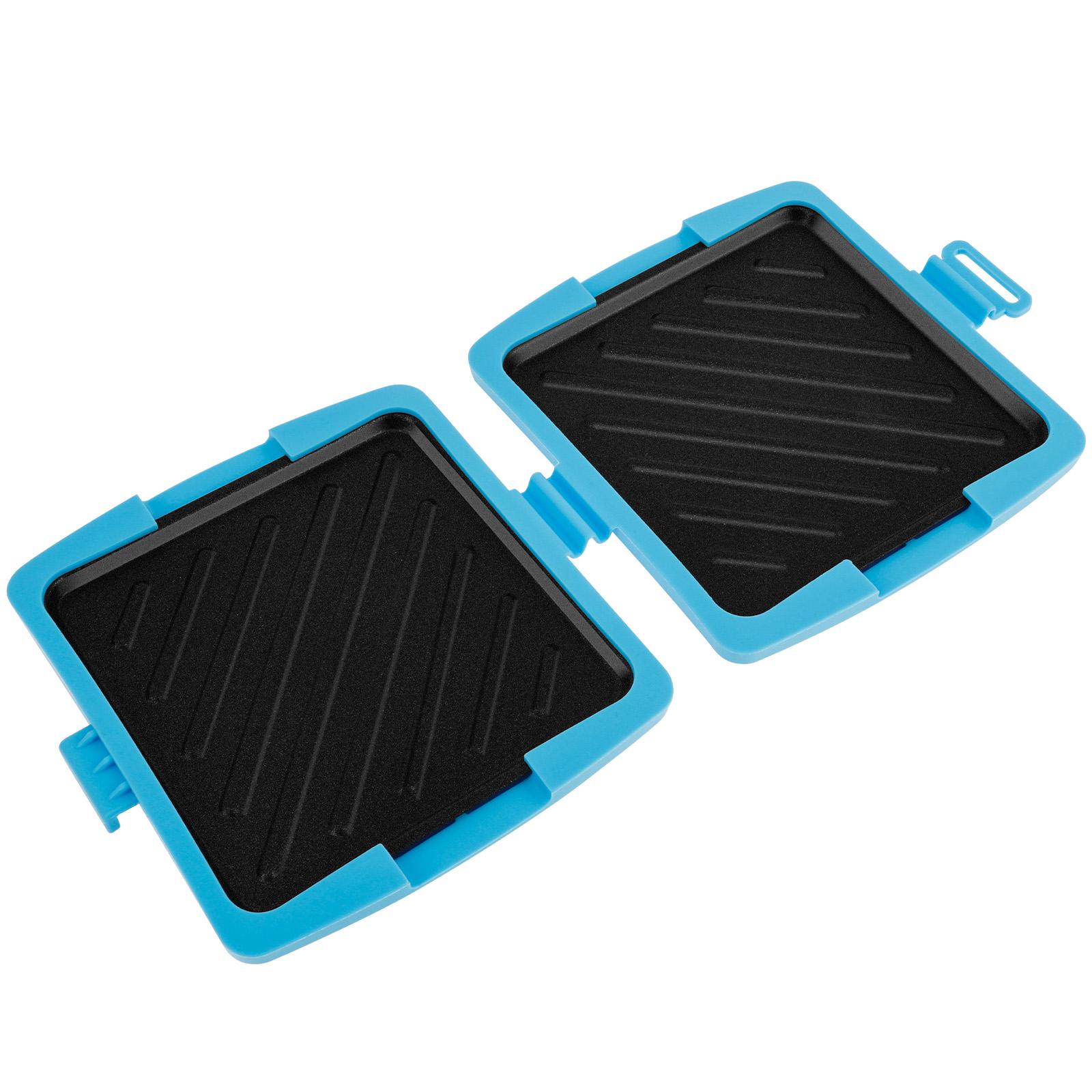 Беспроводной микроволновый тостер для сэндвичей, универсальный, экономящий время, для дома, путешествий, офиса, общежития синий