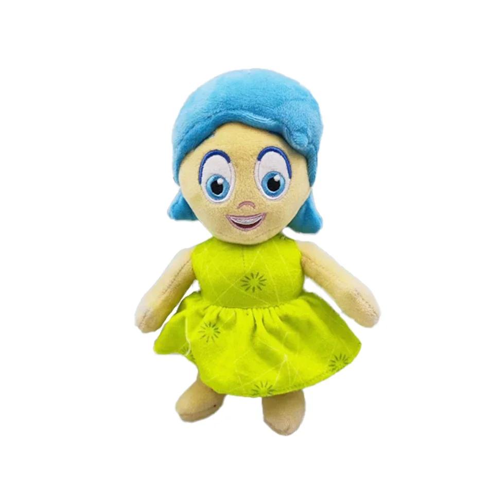 Movie Inside Out 2 Plush Toys Sadness & Joy Cartoon 20cm Plush Toy Dolls Kawaii Children Birthday Party Gift