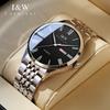 IW Top-Marke Roségold Blau Herrenuhr Luxus Automatische Herrenuhr Rom-Zeit Miyota Mechanisch Datumsanzeige Uhren Wasserdicht reloj