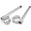MaNboc Motorcycle Racing Clip-ons Handle Bars 50mm Fit Compatible with Kawasaki Ninja ZX-6R ZX636 ZX600 ZX6R 2003 2004 2005 2006 2007 2008 (Color :