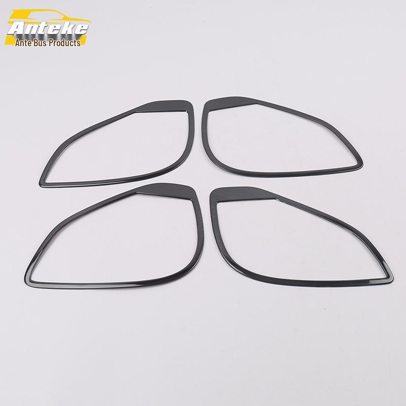 Yige Inel Luminos pentru Audio Auto și Husă Protectoare pentru Difuzorul de Ușă - Autocolant din Oțel Inoxidabil Accesoriu